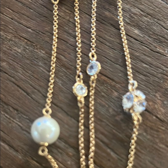 Kate Spade Gold and White Layered Necklace - Picture 6 of 10